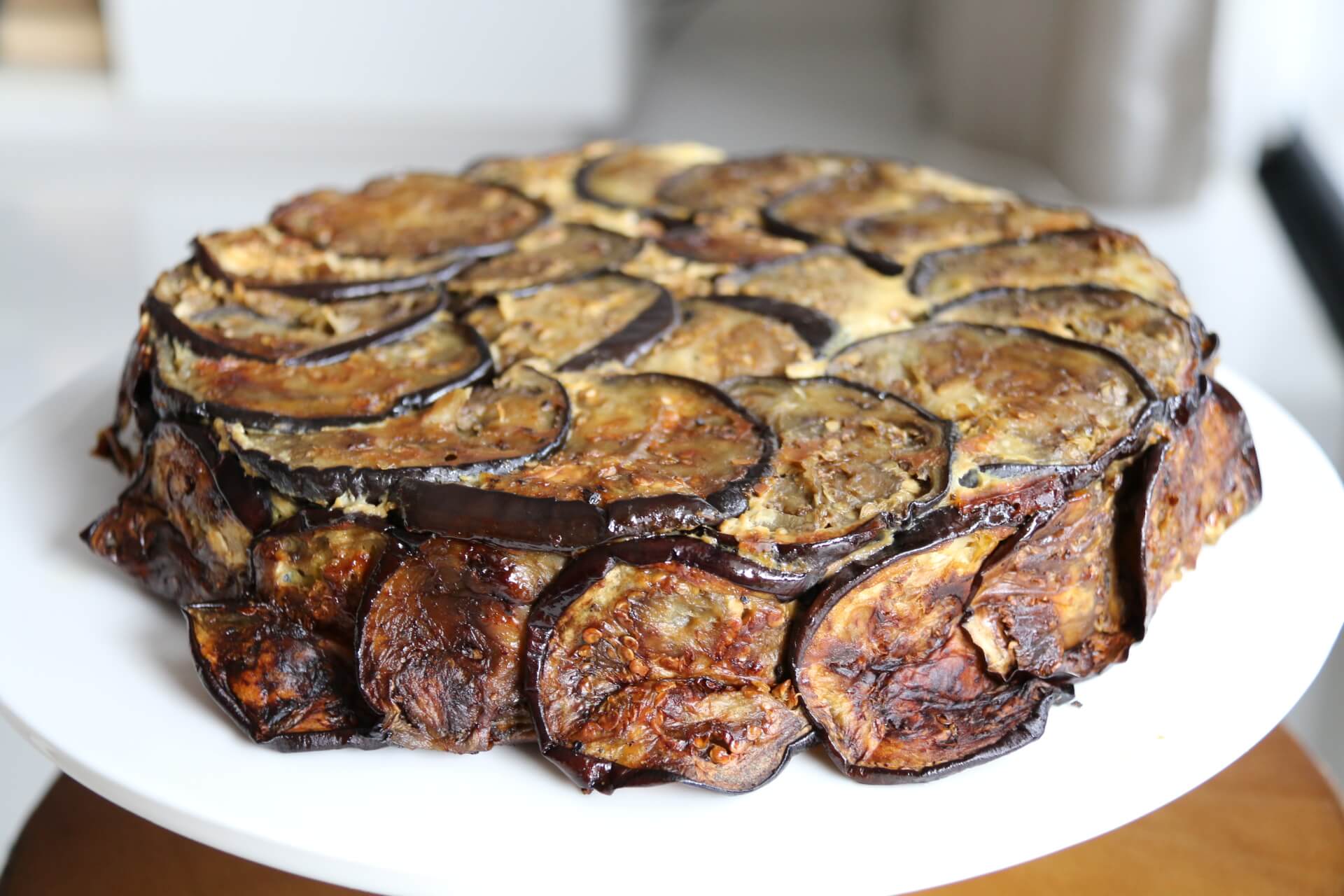 Courgette Aubergine Cake