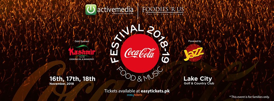 Event planner, Coke Food and Music Festival 2018