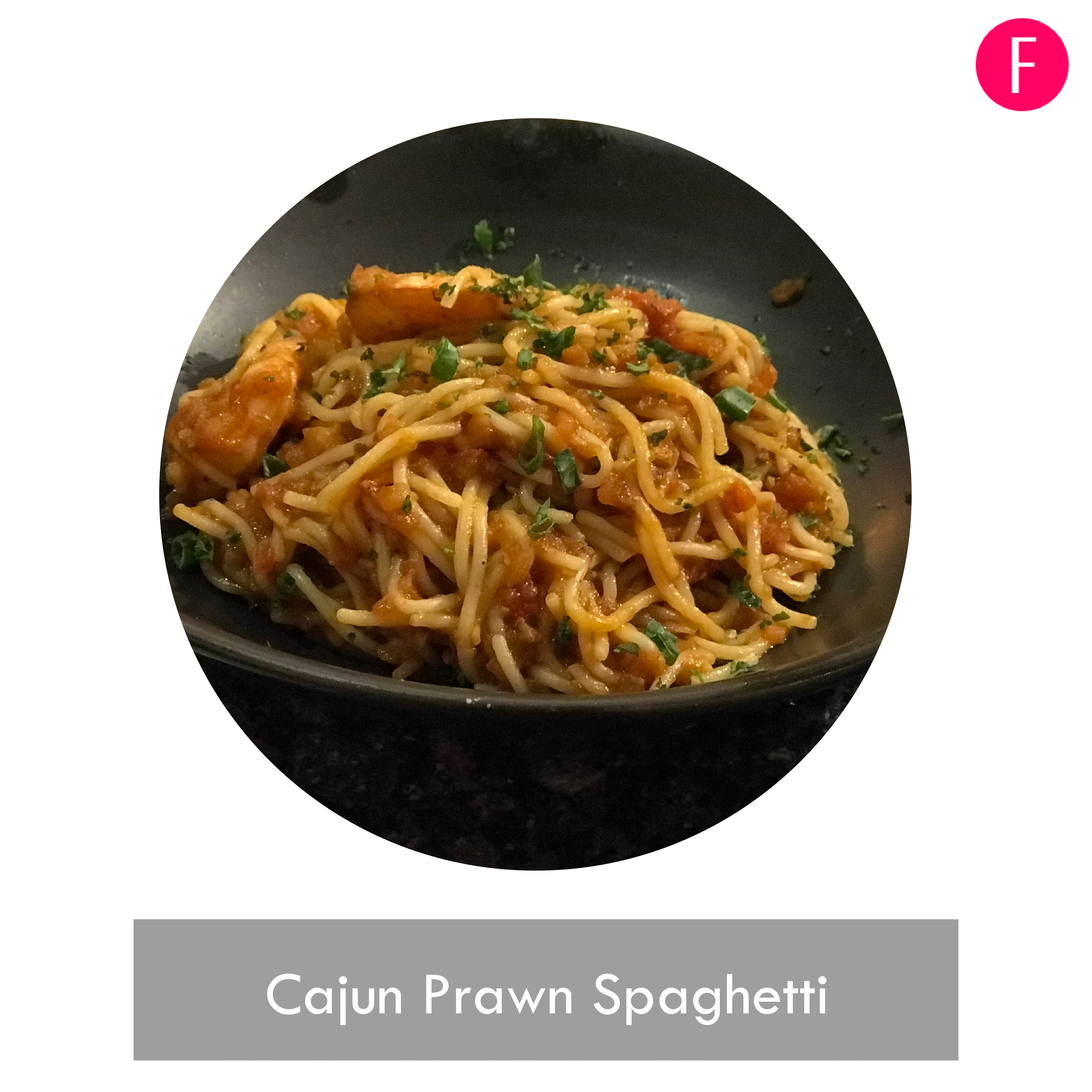 Cajun Prawn Spaghetti, Vintage Cafe, Karachi Cafes
