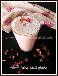 Rooh Afza Milk shake