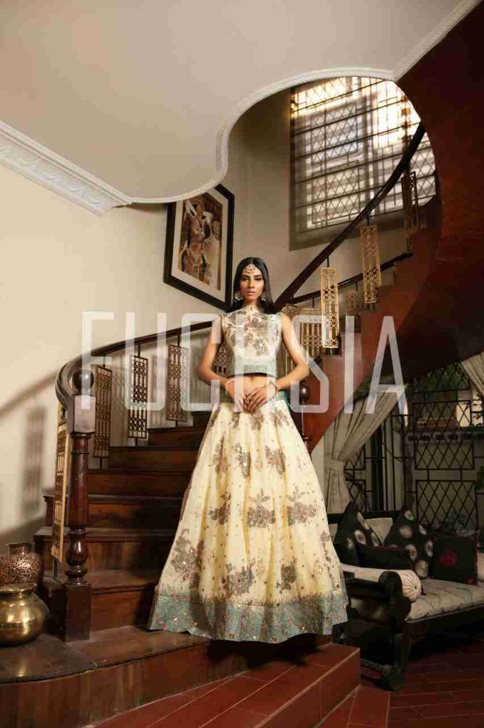bridal shoot, bridal wear, women clothing, Kausar sajjad, Jaweria ali, model, covershoot, traditional jewelry, silk