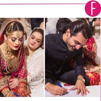 minal khan wedding