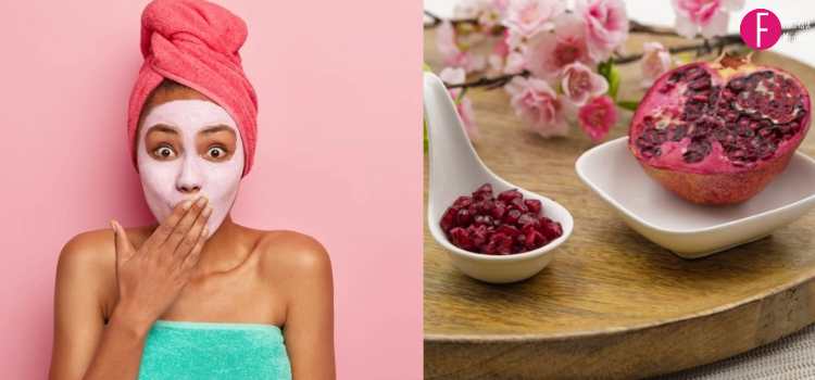 skincare, pomegranate mask, diy facemask