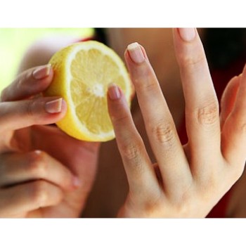 lemon for nails