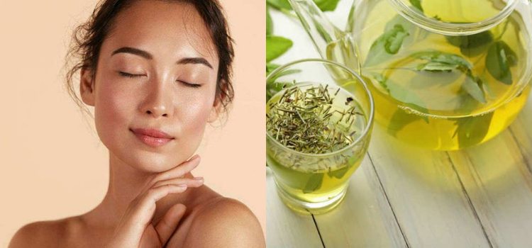 green tea, skin health
