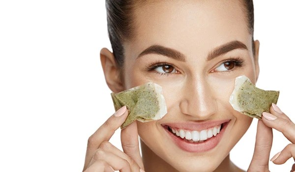 green tea. skin aging