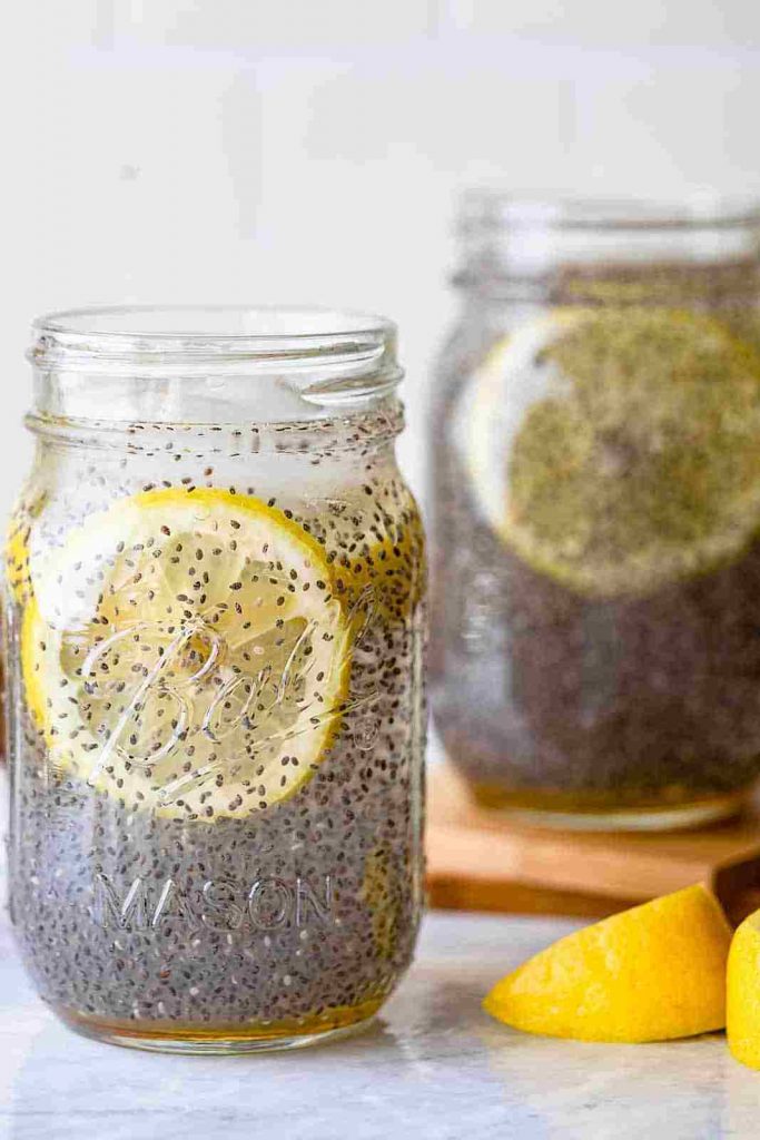 chia seeds water