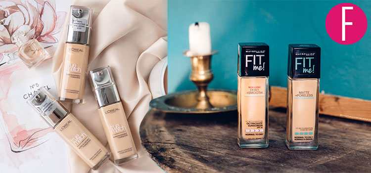 Battle Of Foundations - L'Oreal True Match Vs. Maybelline Fit Me