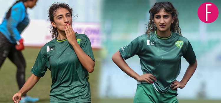 Nadia khan, Pakistan football team