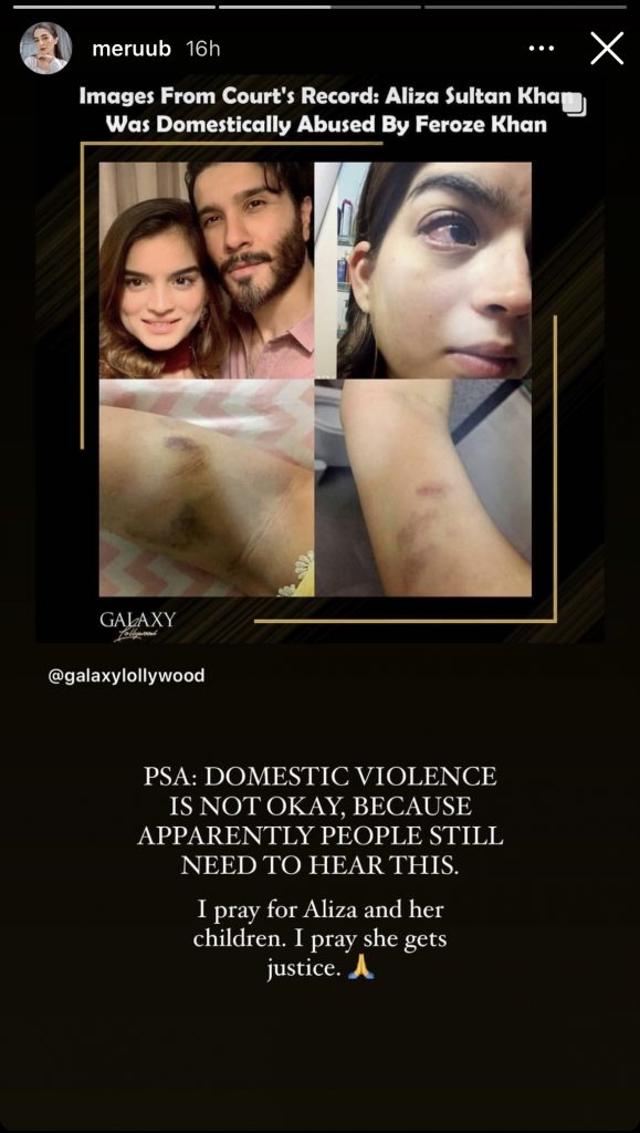 feroze khan case, alizey shah